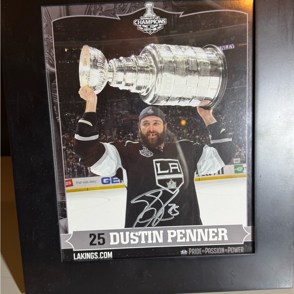 LA Kings Black Framed Wall Decor